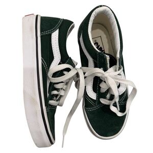 VANS Old Skool Green Children’s Sneaker Shoes